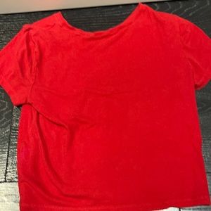 Red shirt